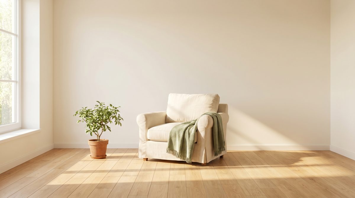 A calm, sunlit studio, the cover on a Sessurely booking page